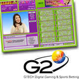 GTECH G2 bingo software features live presenters
