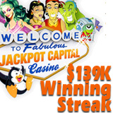 $139K Winning Streak at US Friendly Jackpot Capital online casino slots
