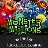 Lucky Club Casino Offers Million Dollar Jackpot Monster Millions