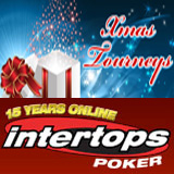 Intertops Poker Hosting Christmas Poker Tournaments Bounty, Free Roll, Guaranteed
