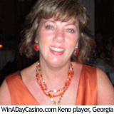 WinADay Casino Keno Player - Georgia