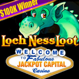Air Force Retiree Enjoying Six Figure Winnings on New Loch Ness Loot Slots Game at Jackpot Capital Casino