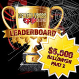 Halloween Bonus Giveaway Continues at Grande Vegas Casino and Free Raffle is October 31