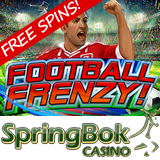 Vote on World Cup Winner and Get Free Spins on Football Frenzy Slot at Springbok Casino