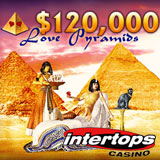 Romantic Cleopatra Inspires Love Pyramid Casino Bonuses at Intertops Casino
