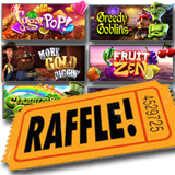 Playing Featured Slots Earns Tickets for $1000 Raffle Draw this Weekend at Intertops Poker & Juicy Stakes